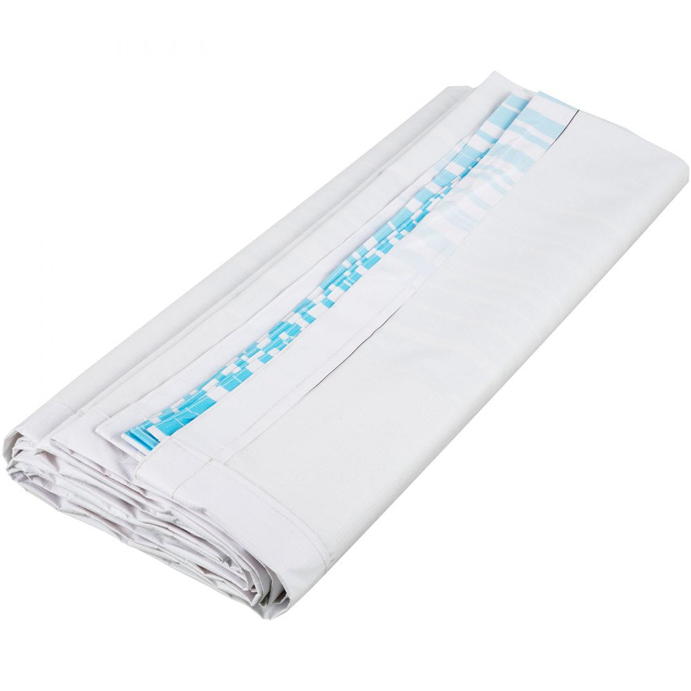 010863263654 - 20' VEVOR RV Awning Fabric in Elegant Blue Fade