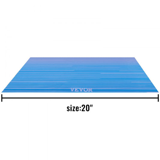 010863263654 - 20' VEVOR RV Awning Fabric in Elegant Blue Fade