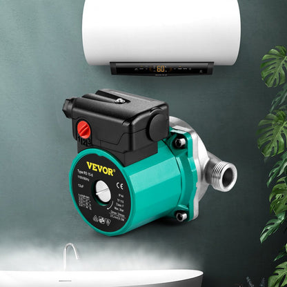 VV-BXG-RS15 6SB - Efficient 93W VEVOR Water Circulating Pump with Stainless Steel Head