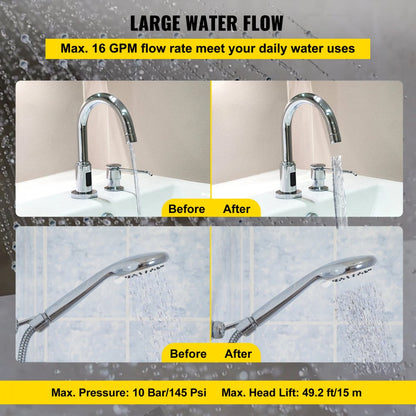 VV-ZT-ZYB UPA120 - 245W Stainless Steel Hot Water Pump for Efficient Heating