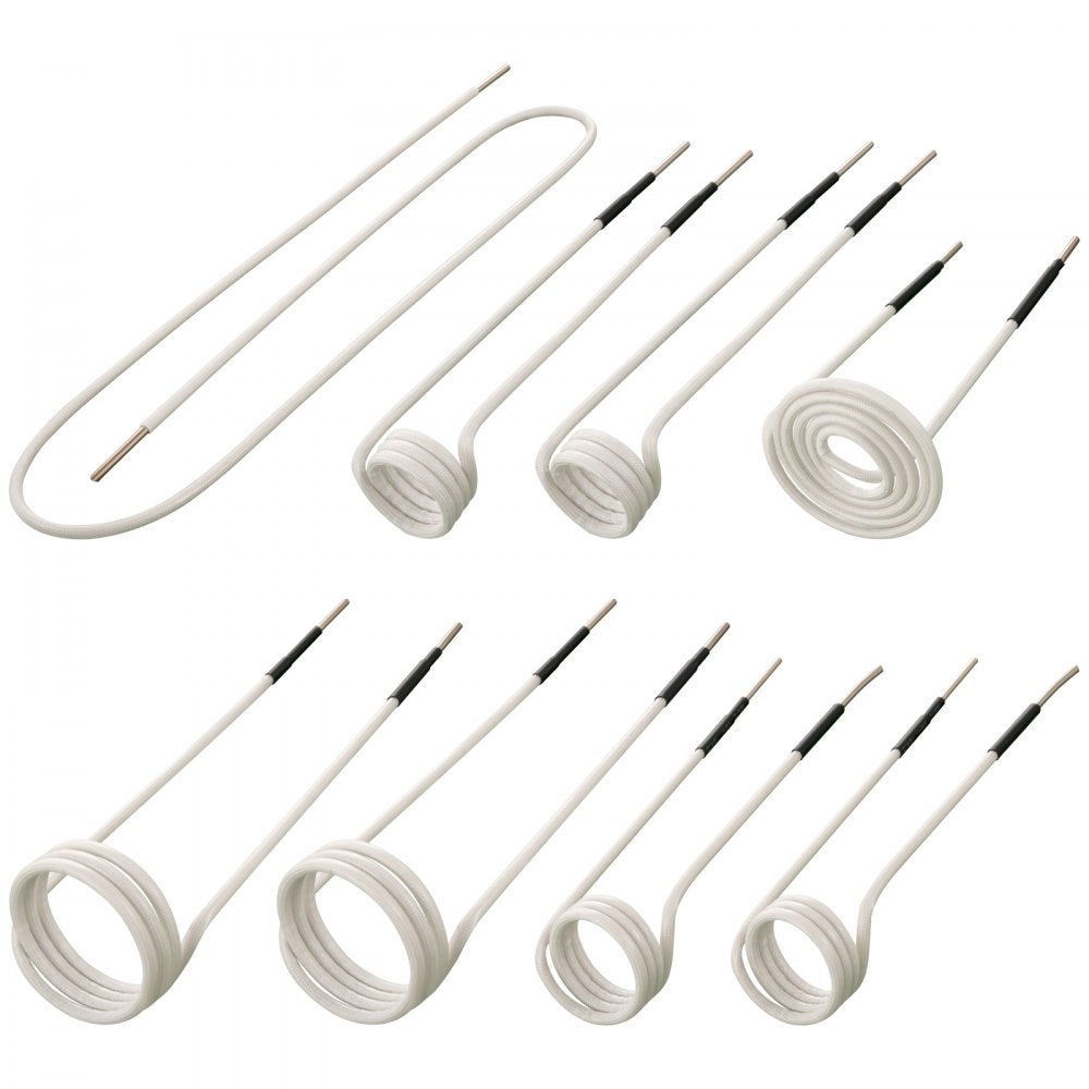 8PC71LL - VEVOR 8-Piece Durable Induction Heater Coil Kit for Rusty Bolts