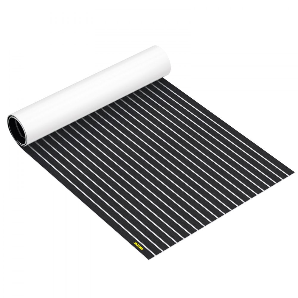 010225679470 - 94.5" x 47.2" Non-Slip Faux Teak Boat Decking Sheet