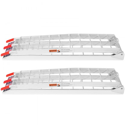 ATV-002-1 - 1500 LBS Folding Aluminum Ramps for Easy Loading