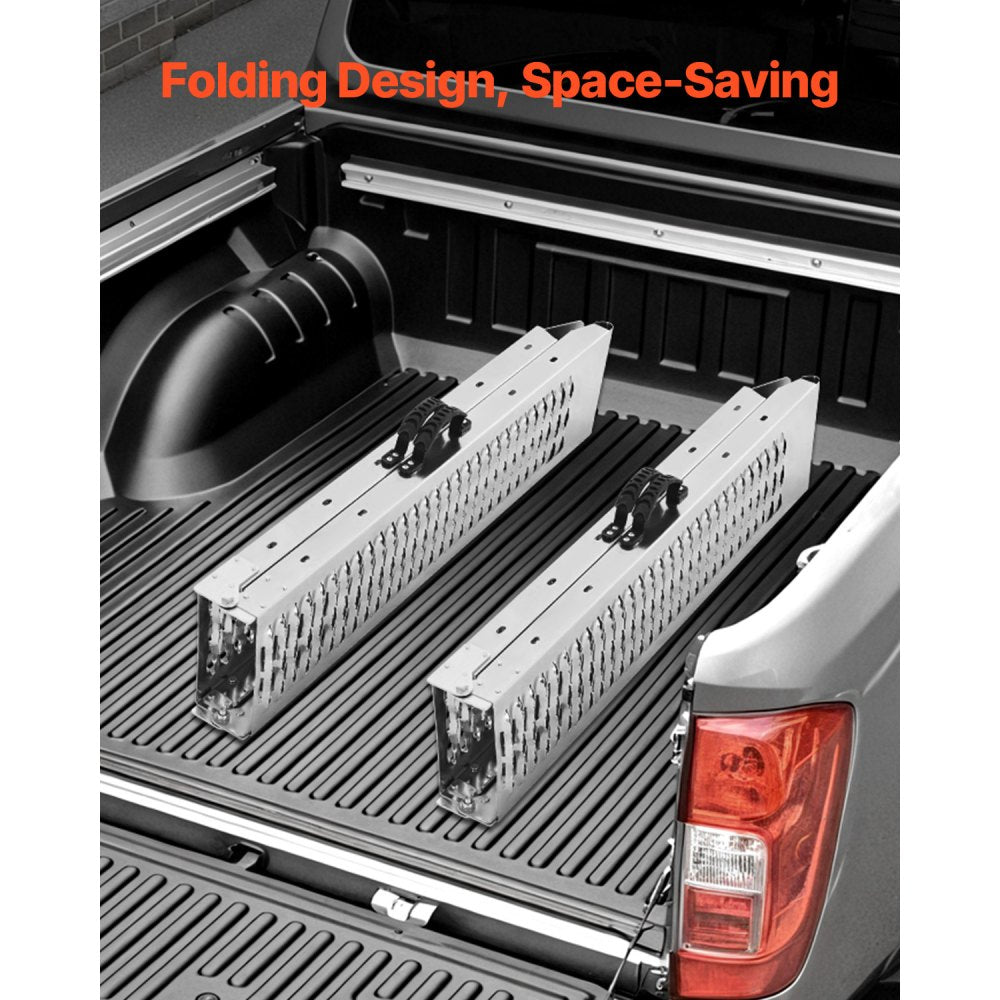 LR003B - Heavy-Duty 1000 lbs Steel Ramps for ATVs and Motorcycles