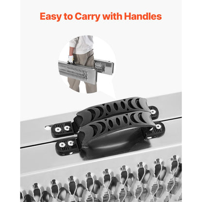 LR003B - Heavy-Duty 1000 lbs Steel Ramps for ATVs and Motorcycles