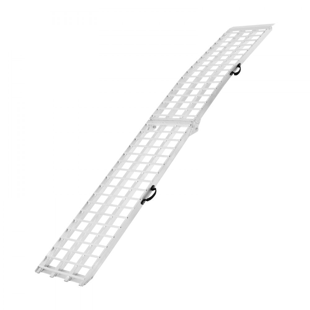 LR020A-120D - 1000 lbs Aluminum Ramp with Handles & Quick-Folding Design