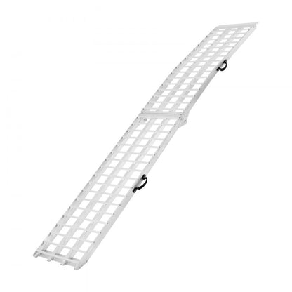 LR020A-120D - 1000 lbs Aluminum Ramp with Handles & Quick-Folding Design