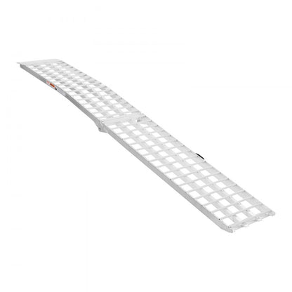 LR020A-120D - 1000 lbs Aluminum Ramp with Handles & Quick-Folding Design