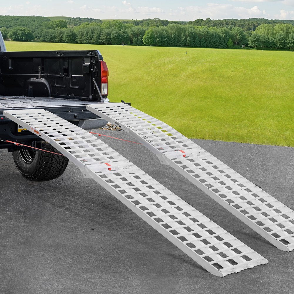 LR020A-120D - Heavy-Duty Aluminum Ramps with Handles and Adjustable Straps