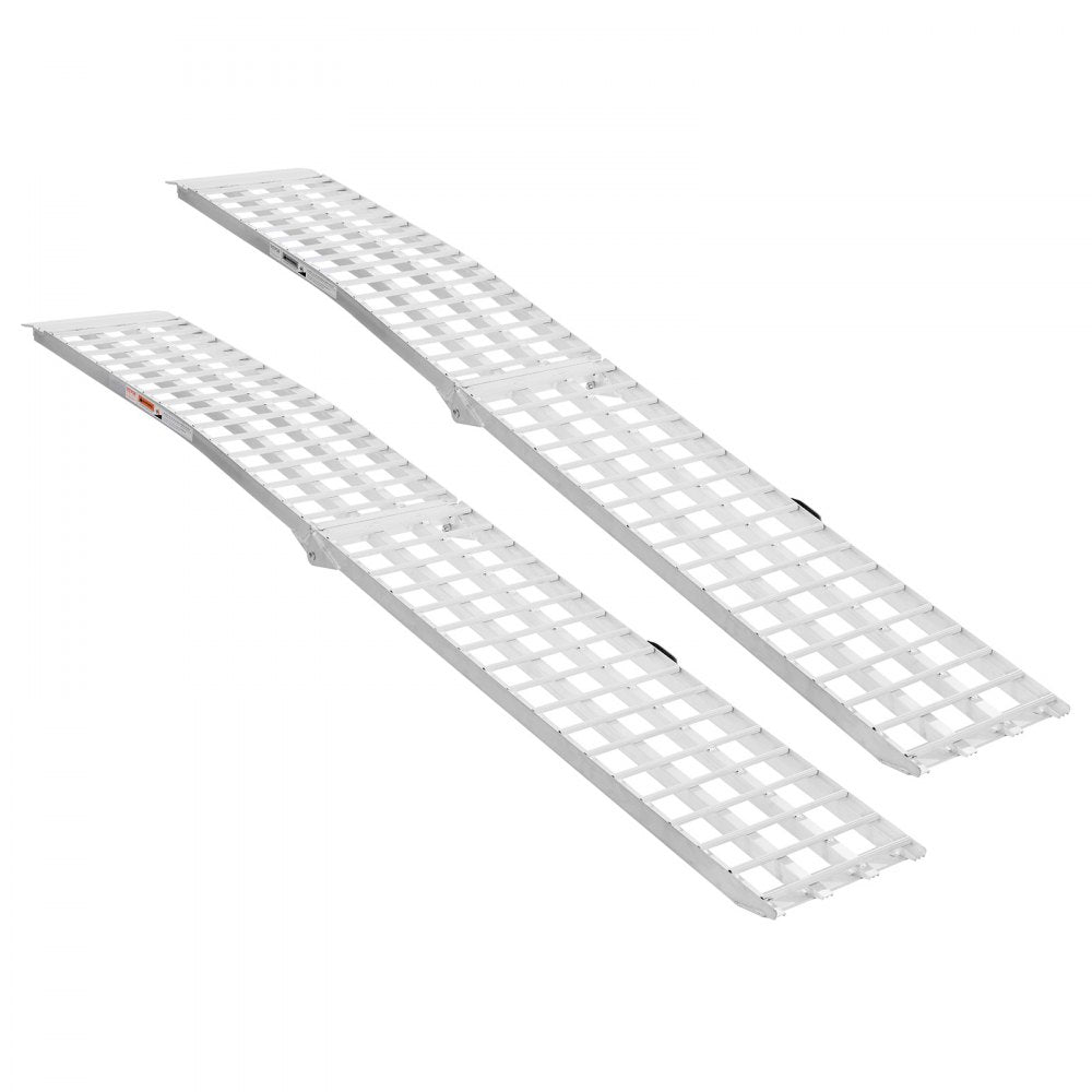 LR020A-120D - Heavy-Duty Aluminum Ramps with Handles and Adjustable Straps