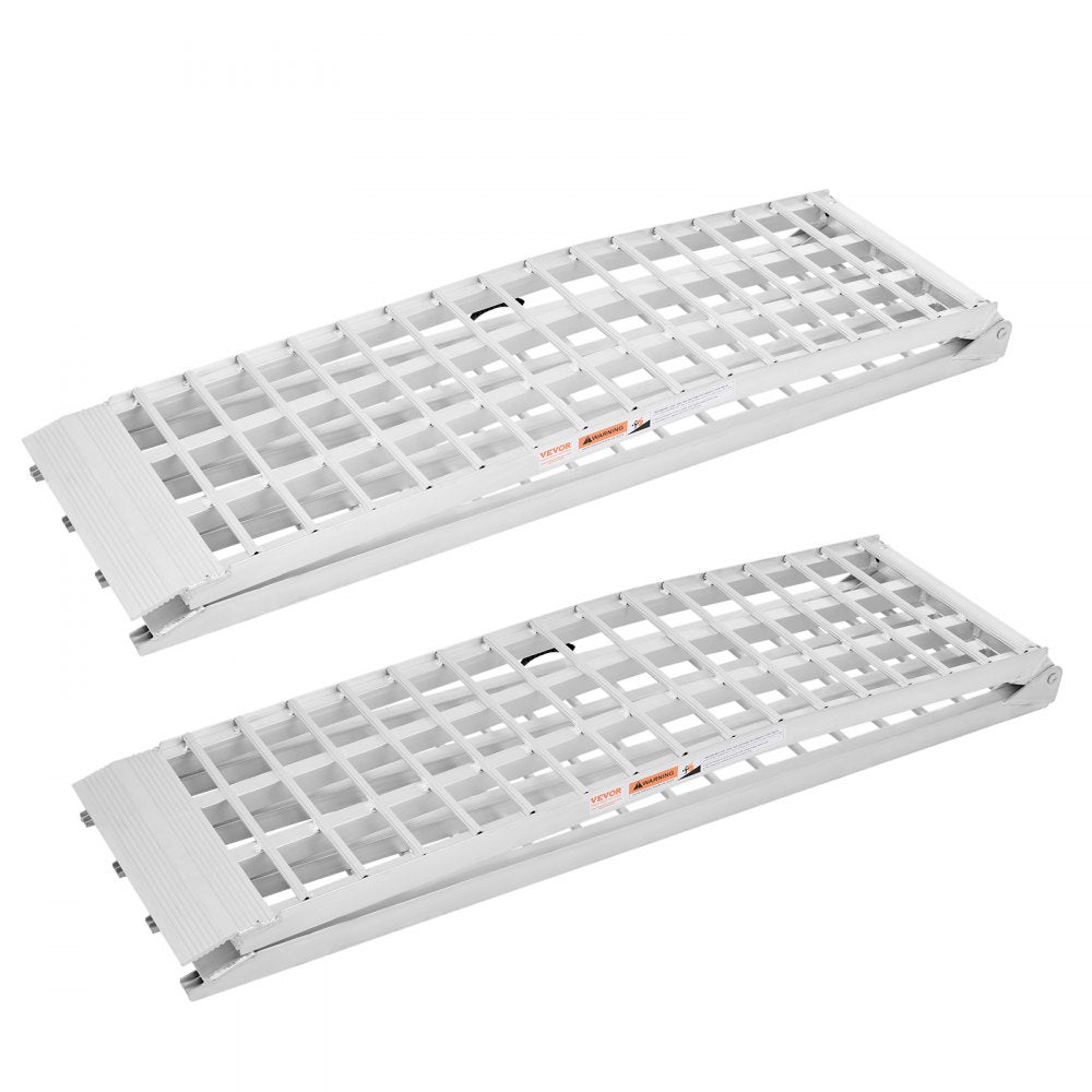 LR020A-120D - Heavy-Duty Aluminum Ramps with Handles and Adjustable Straps