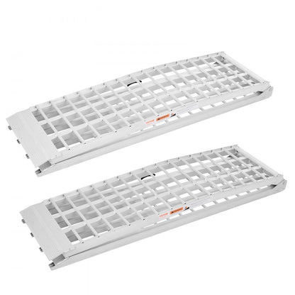 LR020A-120D - Heavy-Duty Aluminum Ramps with Handles and Adjustable Straps