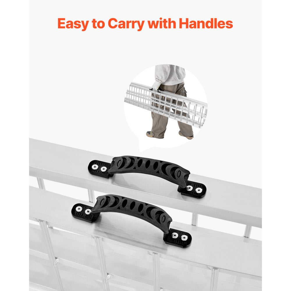 LR020-120X - 600 lbs Aluminum Loading Ramp for ATVs, UTVs, and Motorcycles