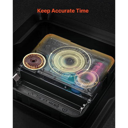 SX-001 - 20-Inch Silent Wall Clock with Roman Numerals