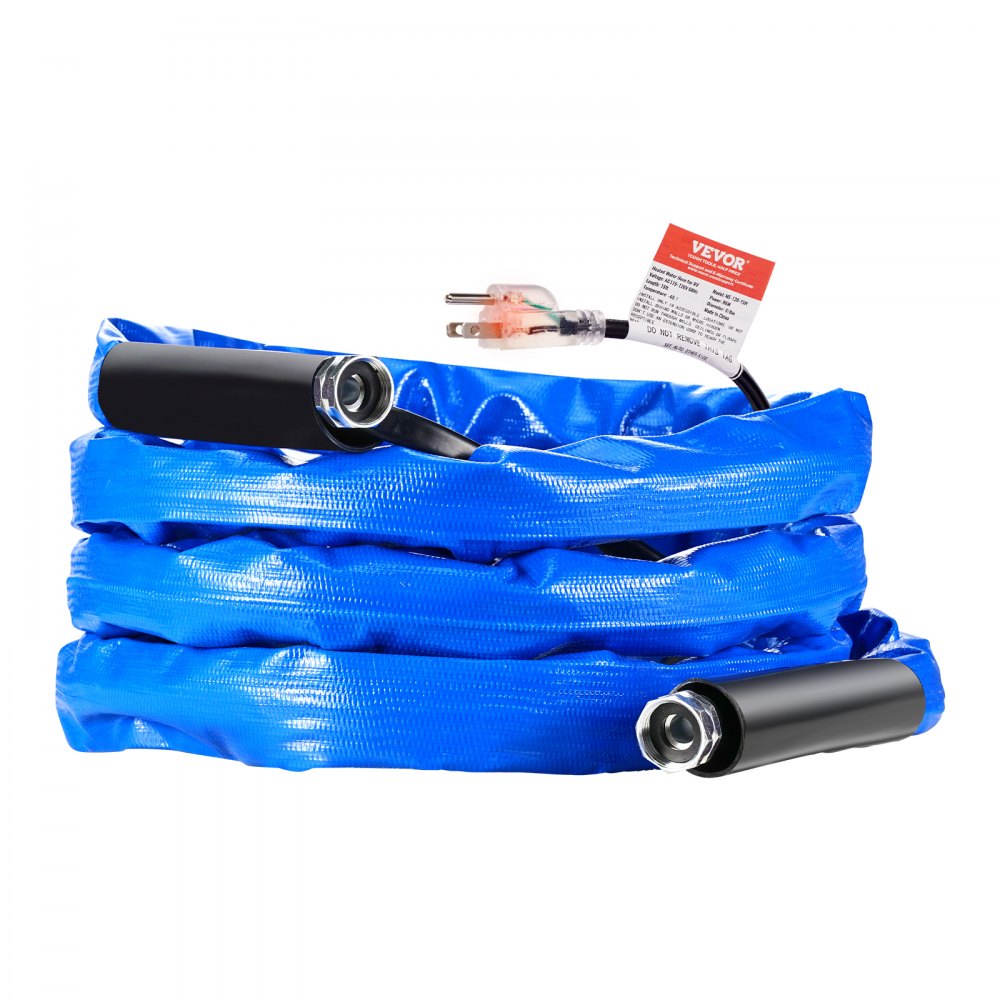 SRTHRV15-US - 15ft Heated Drinking Water Hose for RVs, Safe to -45°F