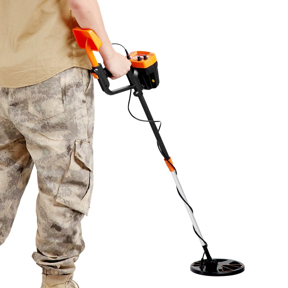TS156A - Waterproof 8-Inch Metal Detector with LCD Display and Adjustable Modes