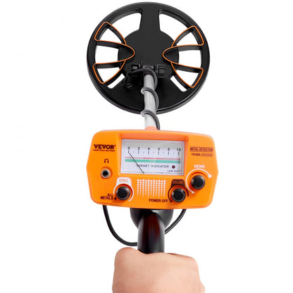 TS156A - Waterproof 8-Inch Metal Detector with LCD Display and Adjustable Modes