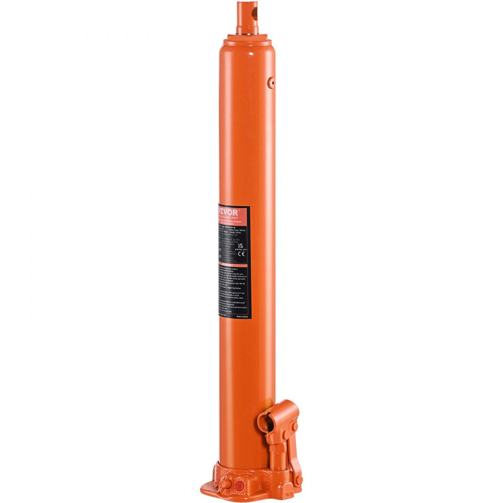 QJD-CB040B-00 - 4-Ton Hydraulic Long Ram Jack for Heavy Lifting