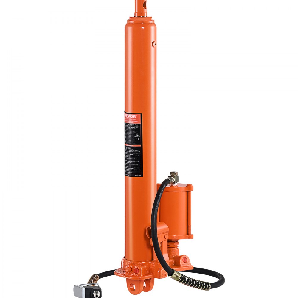 QJD-QDCB080A-00 - 8-Ton Hydraulic Long Ram Jack, 26"-46.1" Height Range
