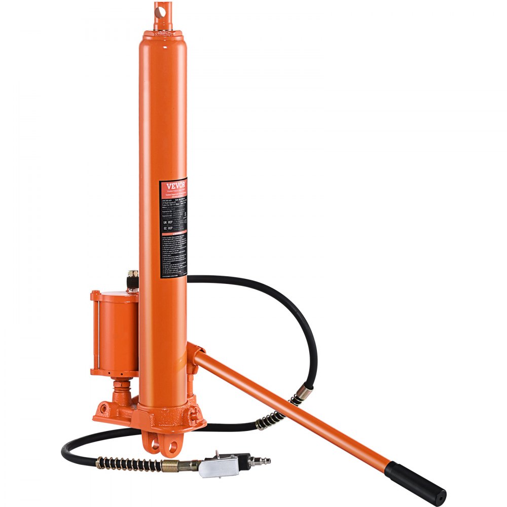 QJD-QDCB080A-00 - 8-Ton Hydraulic Long Ram Jack, 26"-46.1" Height Range