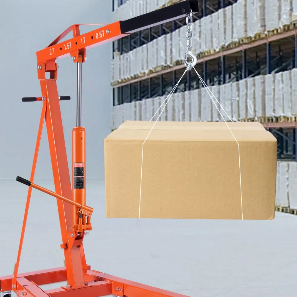 QJD-CB080B-00 - 8 Ton Dual Pump Hydraulic Long Ram Jack for Efficient Lifting