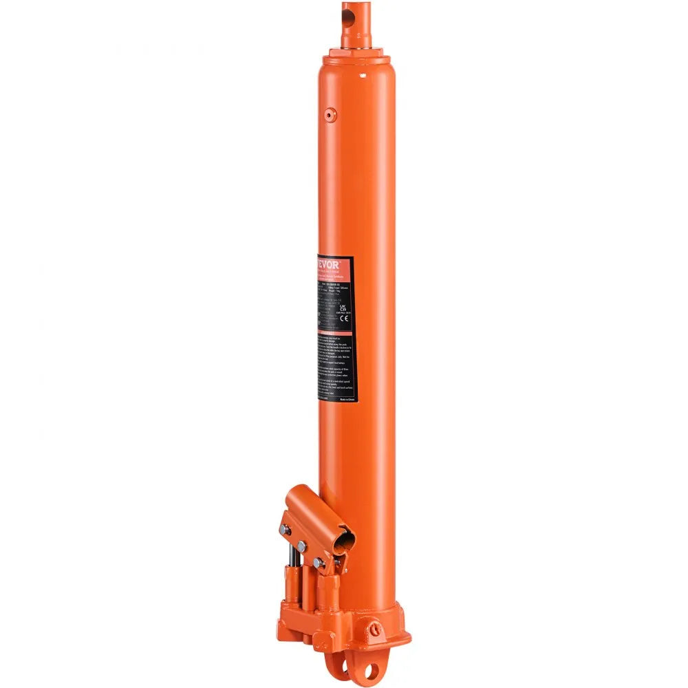 QJD-CB080B-00 - 8 Ton Dual Pump Hydraulic Long Ram Jack for Efficient Lifting