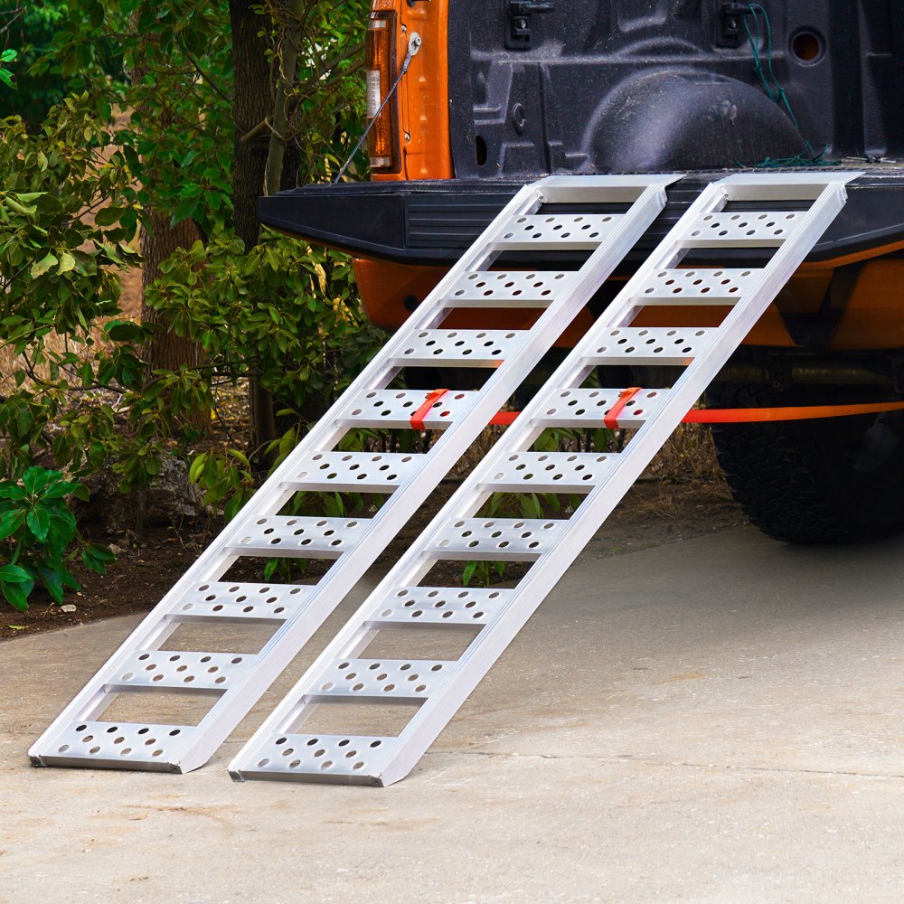 ATV-020-2 - Durable 78"L Aluminum Ramp for 1250lbs Load Capacity