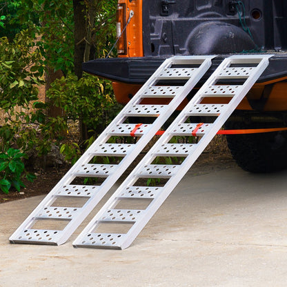 ATV-020-2 - Durable 78"L Aluminum Ramp for 1250lbs Load Capacity