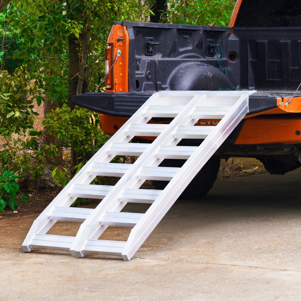 AGR-210-1838-1 - 72"L Aluminum Loading Ramps for Vehicles, 8810 lbs Capacity