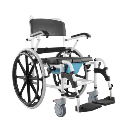 HFK-3301-24 - Versatile Shower Wheelchair with Cushioned Seat for 300 lbs