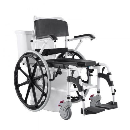 HFK-3301-24 - Versatile Shower Wheelchair with Cushioned Seat for 300 lbs