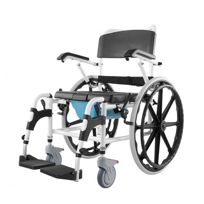 HFK-3301-24 - Versatile Shower Wheelchair with Cushioned Seat for 300 lbs