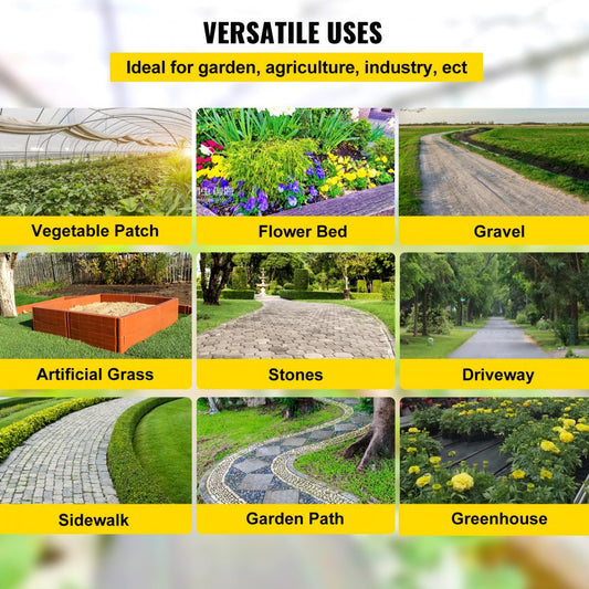 010116601479 - 3FT x 300FT Premium Heavy Duty Weed Barrier Fabric