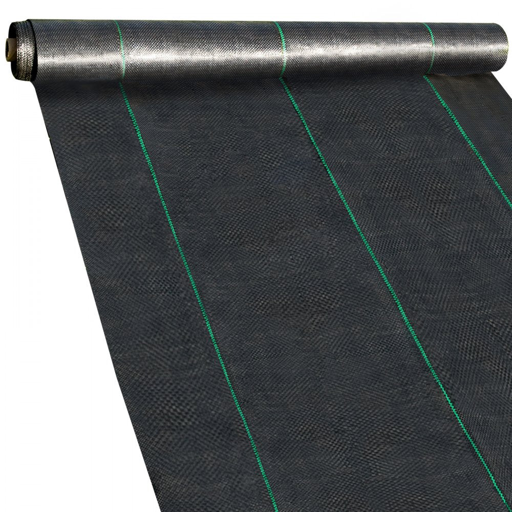 010885878485 - 6x300ft Durable Weed Barrier Fabric for Effective Plant Protection