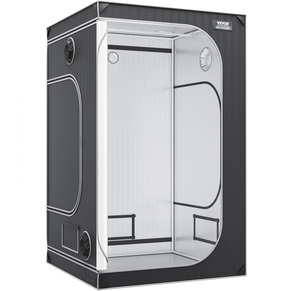 GT2000D48 - VEVOR 4x4 Indoor Grow Tent, 48"x48"x80", Sturdy Steel Frame