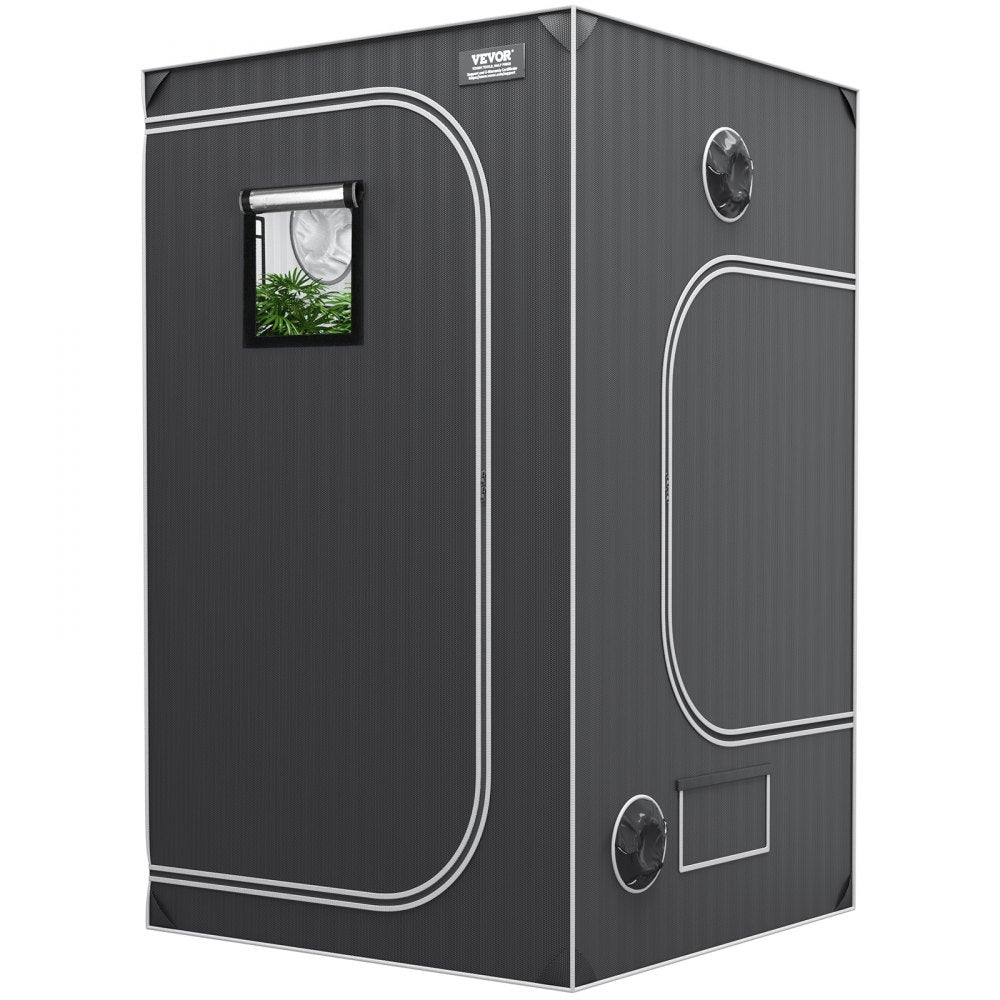 GT2000D48 - VEVOR 4x4 Indoor Grow Tent, 48"x48"x80", Sturdy Steel Frame