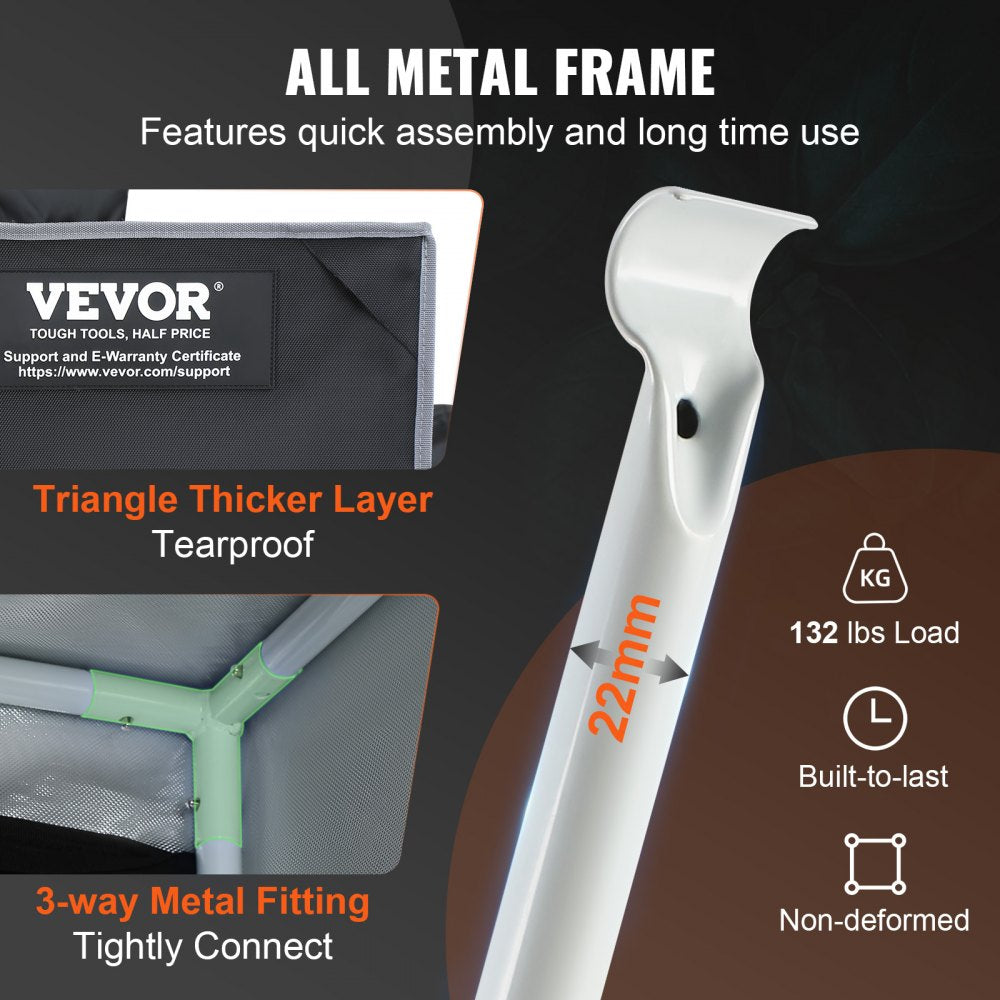 VVZZZP2000D - 48'' Grow Tent with Durable 2000D Fabric & Observation Window