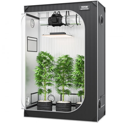 VVZZZP2000D - 48'' Grow Tent with Durable 2000D Fabric & Observation Window