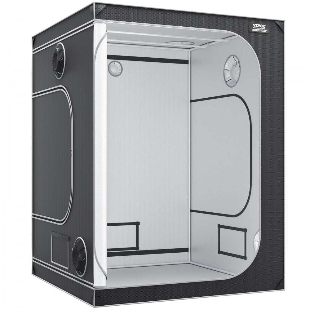 VVZZZP2000D2 - 5x5 Mylar Hydroponic Grow Tent with 2000D Durability