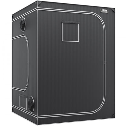 VVZZZP2000D2 - 5x5 Mylar Hydroponic Grow Tent with 2000D Durability