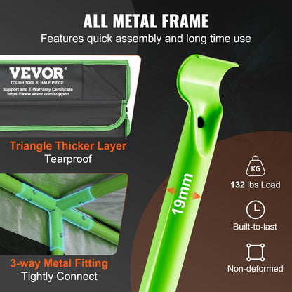 VVZZZP600D - Durable 10x10 Grow Tent with Easy Setup and Strong Frame