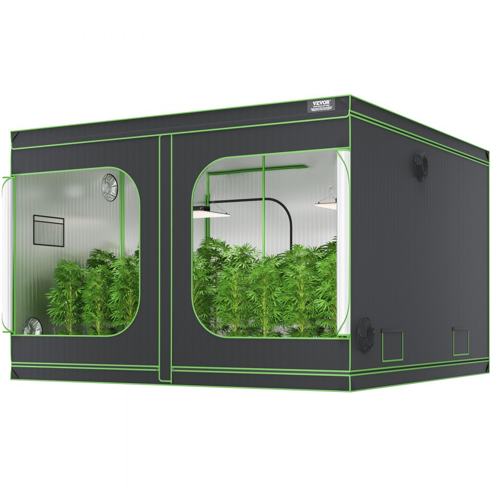 VVZZZP600D - Durable 10x10 Grow Tent with Easy Setup and Strong Frame
