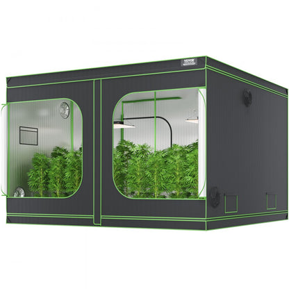 VVZZZP600D - Durable 10x10 Grow Tent with Easy Setup and Strong Frame