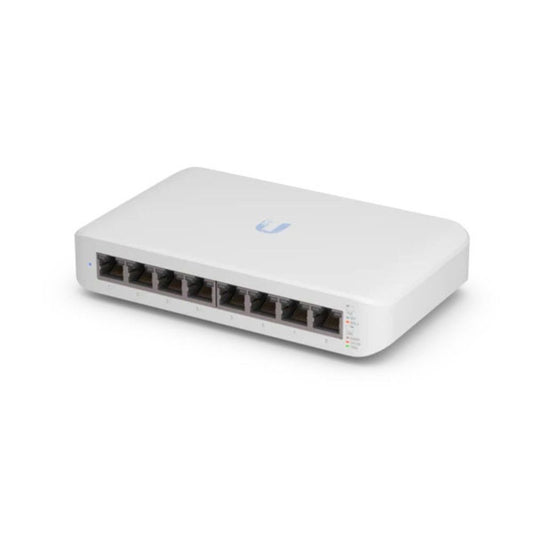 USW-LITE-8-POE - 8-Port Managed PoE Switch with 45W Power Supply