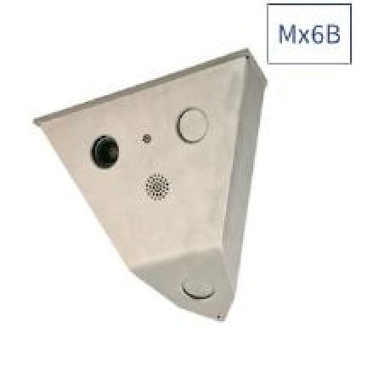 V16 - Robust Stainless Steel Vandalism Camera with Customizable Lenses