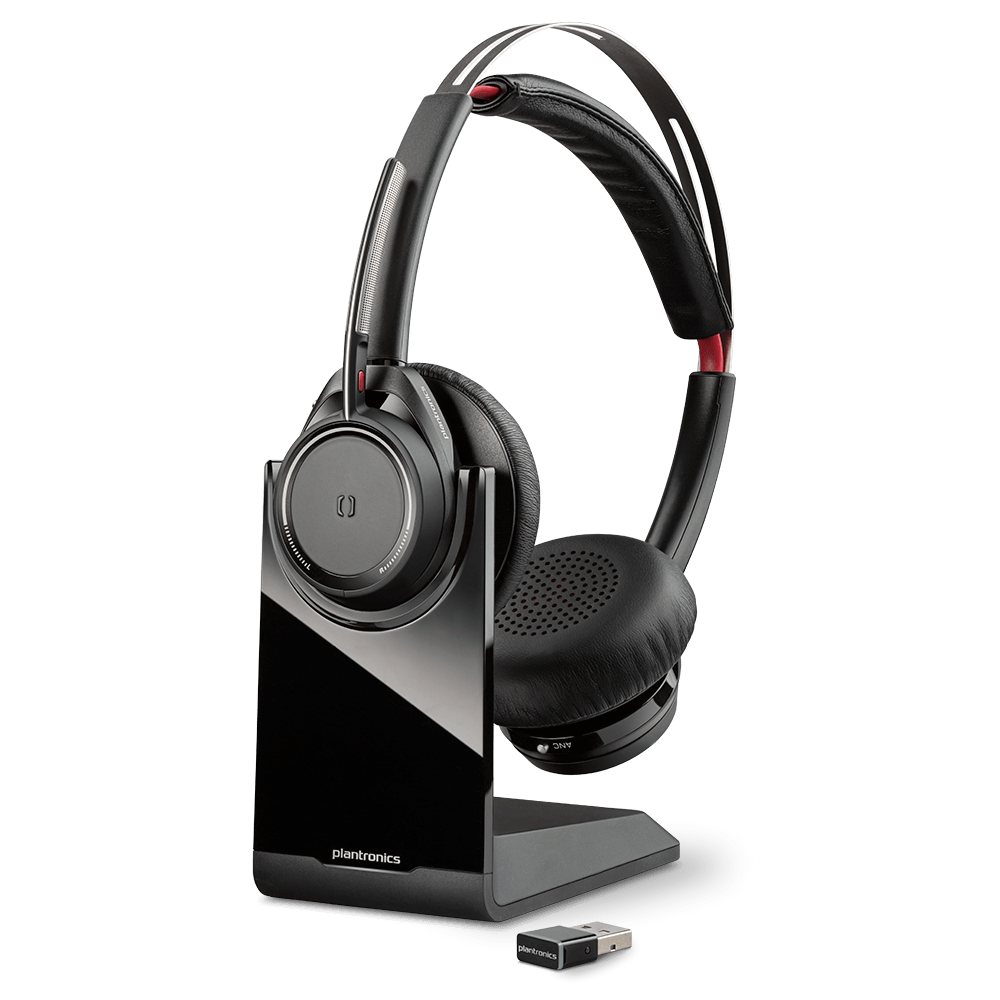 202652-102 - Wireless Focus UC Headset with Active Noise Canceling and Mute Controls