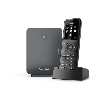 W77P - Yealink Ruggedized DECT Phone for 10 SIP Accounts
