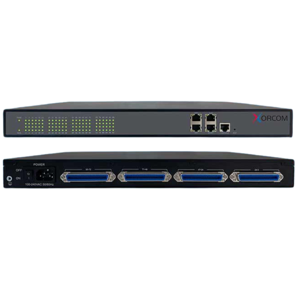 GW0096S-21 - 96 FXS Ports Xorcom Telephony Gateway for VoIP Integration