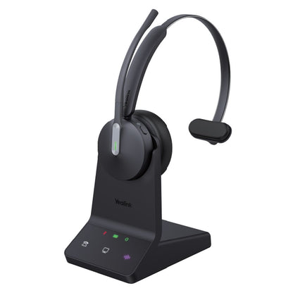 WH64-MONO-UC - Yealink WH64 Wireless Mono Headset with Noise-Canceling Technology