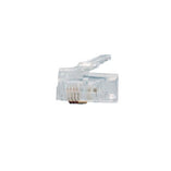 Vertical Cable 009-007/64R-100 Cat 3 RJ11 Modular 6P 4C 50 Micro-inches Gold Plated (Pack of 100)